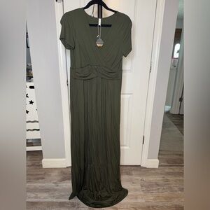 Pinkblush Olive Maxi Dress